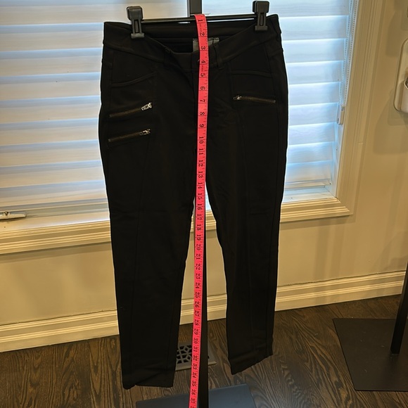 Athleta Women’s Ponte Moto Charcoal Gray leggings - Picture 4 of 5